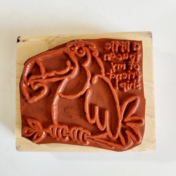 Vintage 2004 Stampin Up! Set of 6 Toucan of my Love Rubber Stamps - Picture 4 of 14